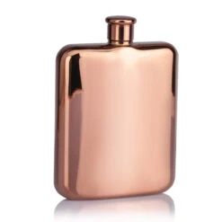 Luxury Rose Gold Personalised Hip Flask