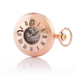 Rose Gold Pocket Watch 8 Rose Gold Pocket Watch -Fashion Accessories rose gold pocket watch closed