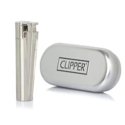 Personalised Jet Lighter -Fashion Accessories silver clipper with tin