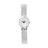 Solid Silver Watch – Oval -Fashion Accessories silver oval front jean pierre ladies watch