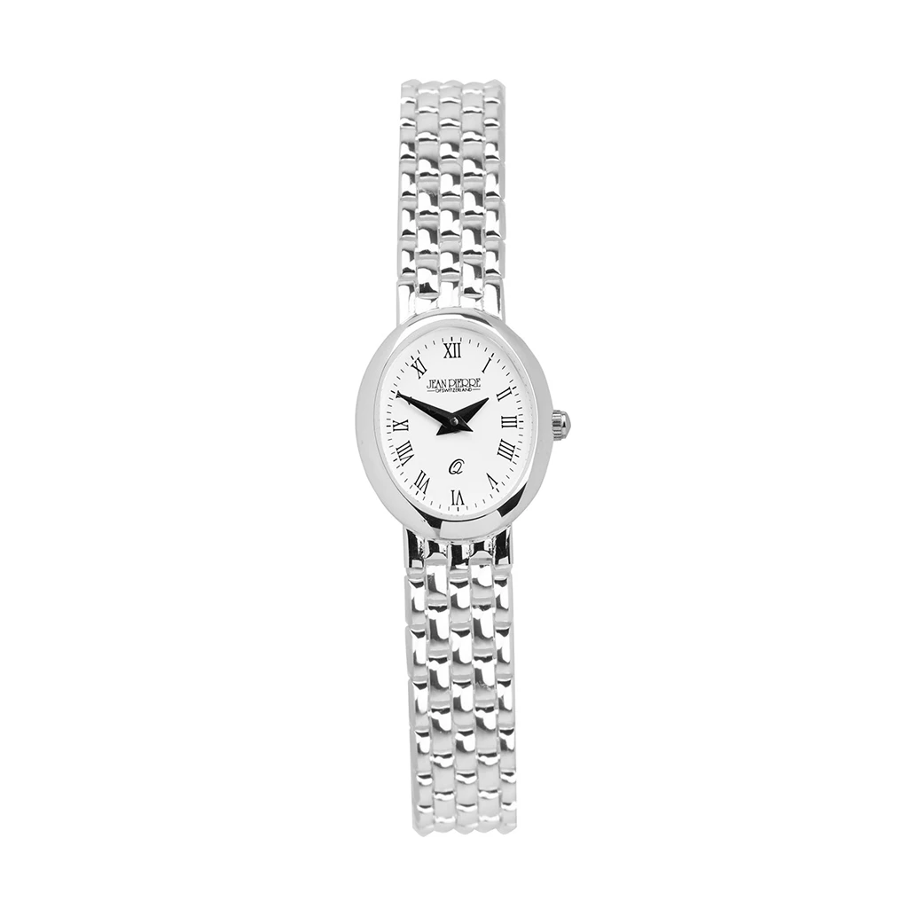 Solid Silver Watch – Oval 3 Solid Silver Watch – Oval