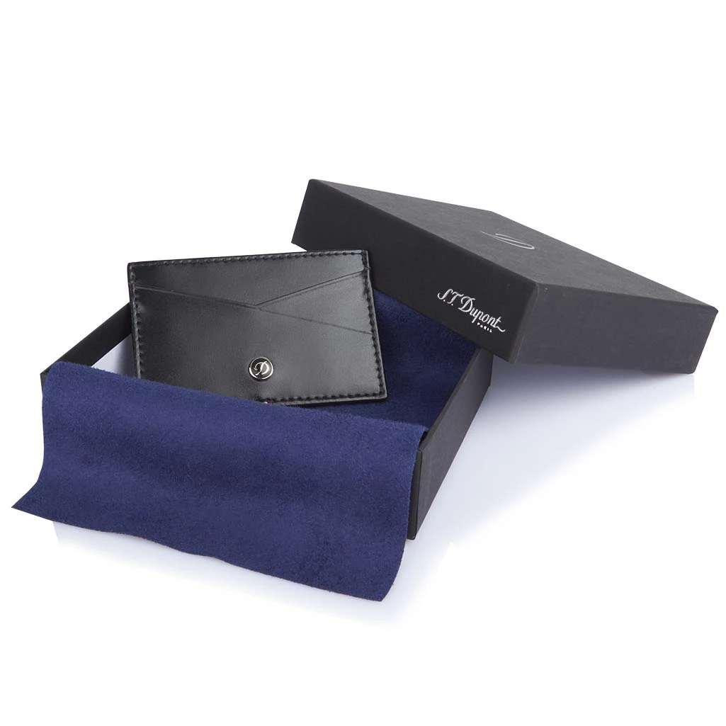 Dupont Line D Card Holder – Black 5 Dupont Line D Card Holder – Black - Image 3