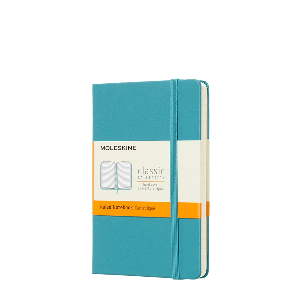 Small Moleskine Classic Notebook – Reef Blue 3 Small Moleskine Classic Notebook – Reef Blue
