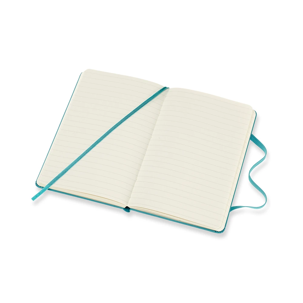 Small Moleskine Classic Notebook – Reef Blue 7 Small Moleskine Classic Notebook – Reef Blue - Image 5