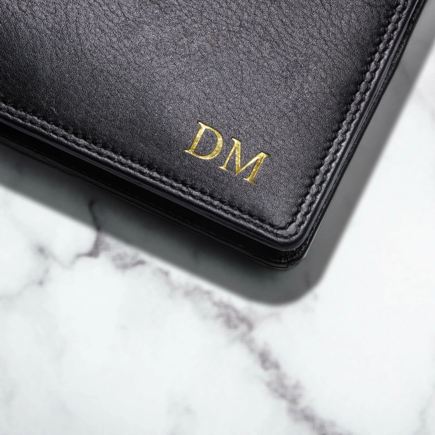 Visconti Classic Leather Personalised Wallet – Black 7 Visconti Classic Leather Personalised Wallet – Black - Image 5