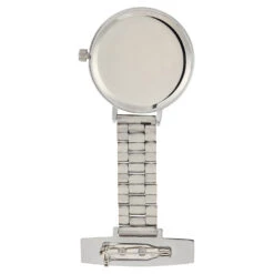 Nurses Engraved Fob Watch – Silver -Fashion Accessories steel nurse watch engraved