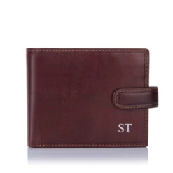 Visconti Triple Fold Wallet – Brown Leather