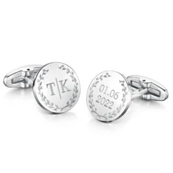 Special Initials & Date Cufflinks