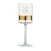 Personalised Soho Wine Glass – Gold -Fashion Accessories wine glass gold band engraving preview