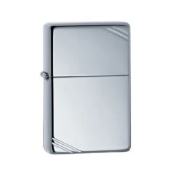 Vintage Polish Chrome Zippo Lighter Personalised
