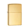 Classic Polish Brass Zippo Lighter Personalised -Fashion Accessories zippo polished brass personalised lighter