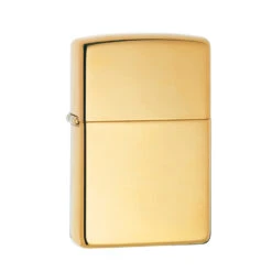 Classic Polish Brass Zippo Lighter Personalised